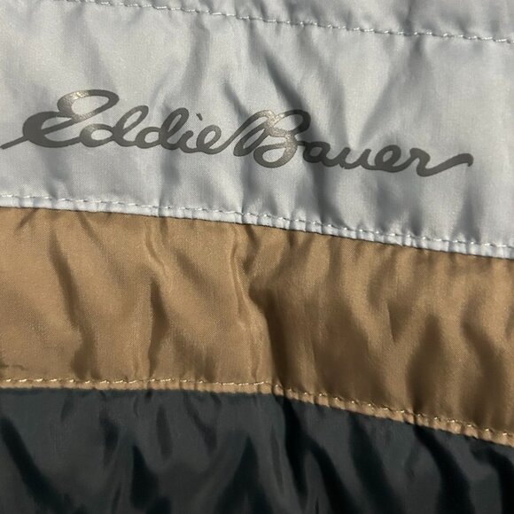 Eddie Bauer Ligthtweight Puffer Full Zip Jacket DOWN INSULATION Women's M - Picture 3 of 10